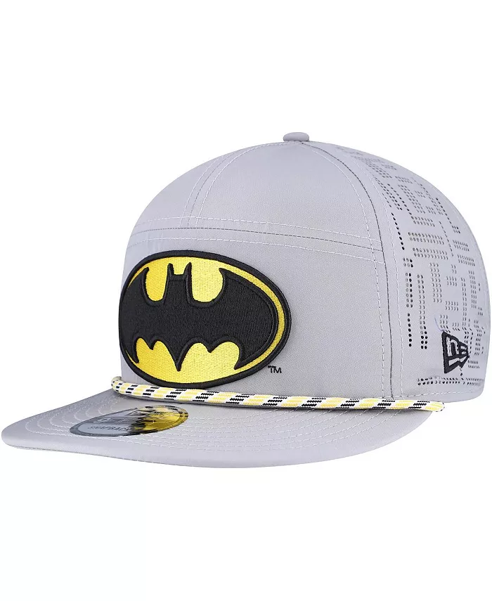 Мужская серая бейсболка Batman Rope Trucker 9FIFTY с регулируемой застежкой New Era
Мужская серая бейсболка Batman Rope Trucker 9FIFTY с регулируемой застежкой New Era