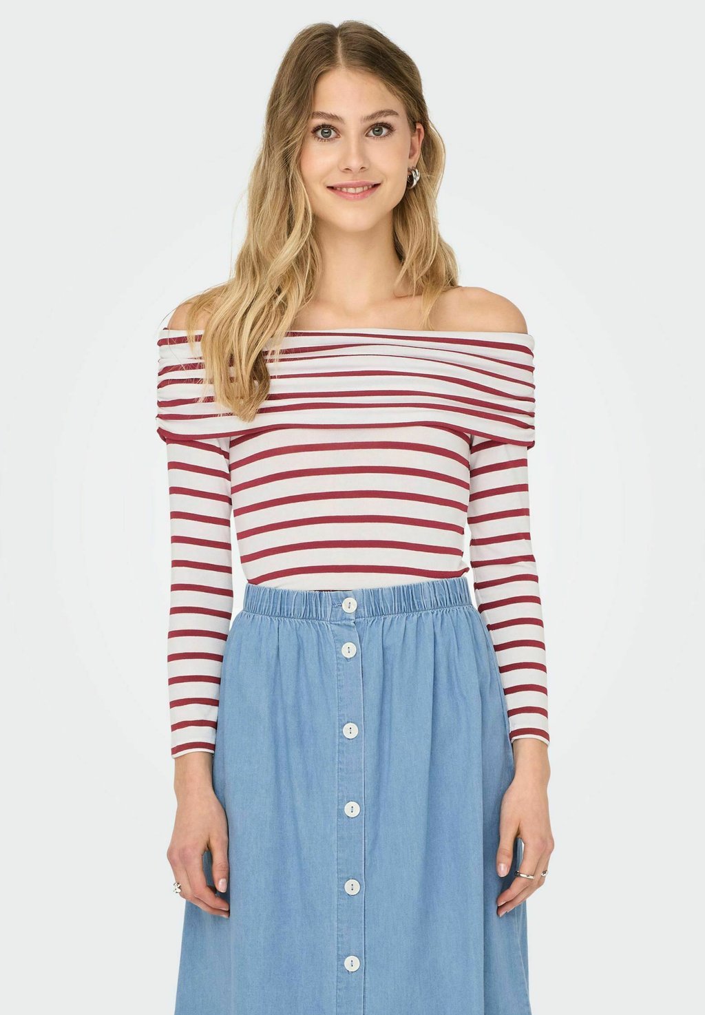 Футболка с длинным рукавом ONLY, темно-красный
Футболка с длинным рукавом ONLY, темно-красный