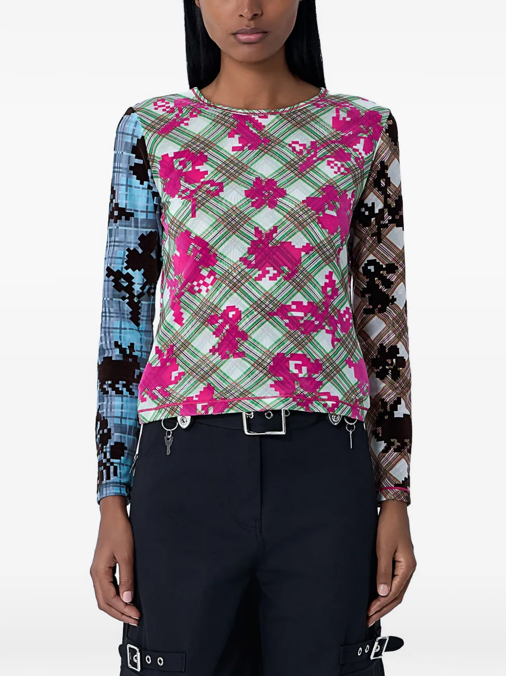 Футболка с принтом Chopova Lowena, зеленый
Футболка с принтом Chopova Lowena, зеленый