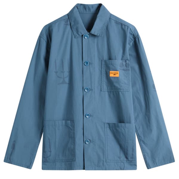 Рубашка из поплина с принтом для работы Service Works, цвет slate 
Рубашка из поплина с принтом для работы Service Works, цвет slate