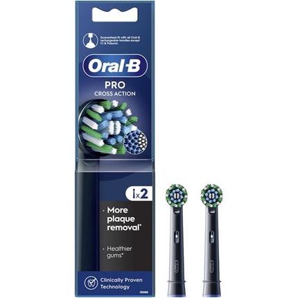 Сменные насадки Cross Action для электрической зубной щетки - 2 штуки Oral-B
Сменные насадки Cross Action для электрической зубной щетки - 2 штуки Oral-B