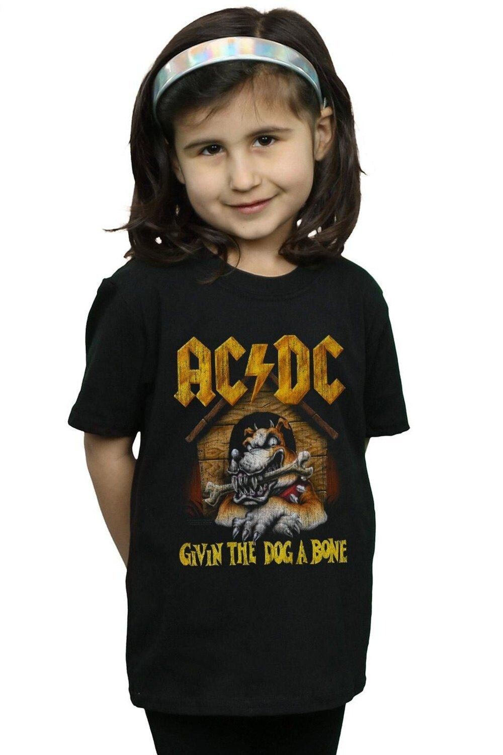 Хлопковая футболка Give The Dog A Bone AC/DC, черный
Хлопковая футболка Give The Dog A Bone AC/DC, черный