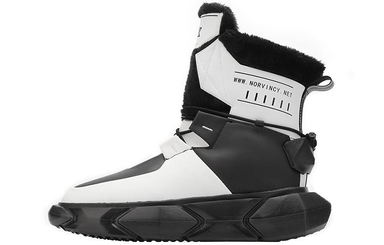 NORVINCY Унисекс зимние ботинки черно-белые, цвет Black White
NORVINCY Унисекс зимние ботинки черно-белые, цвет Black White