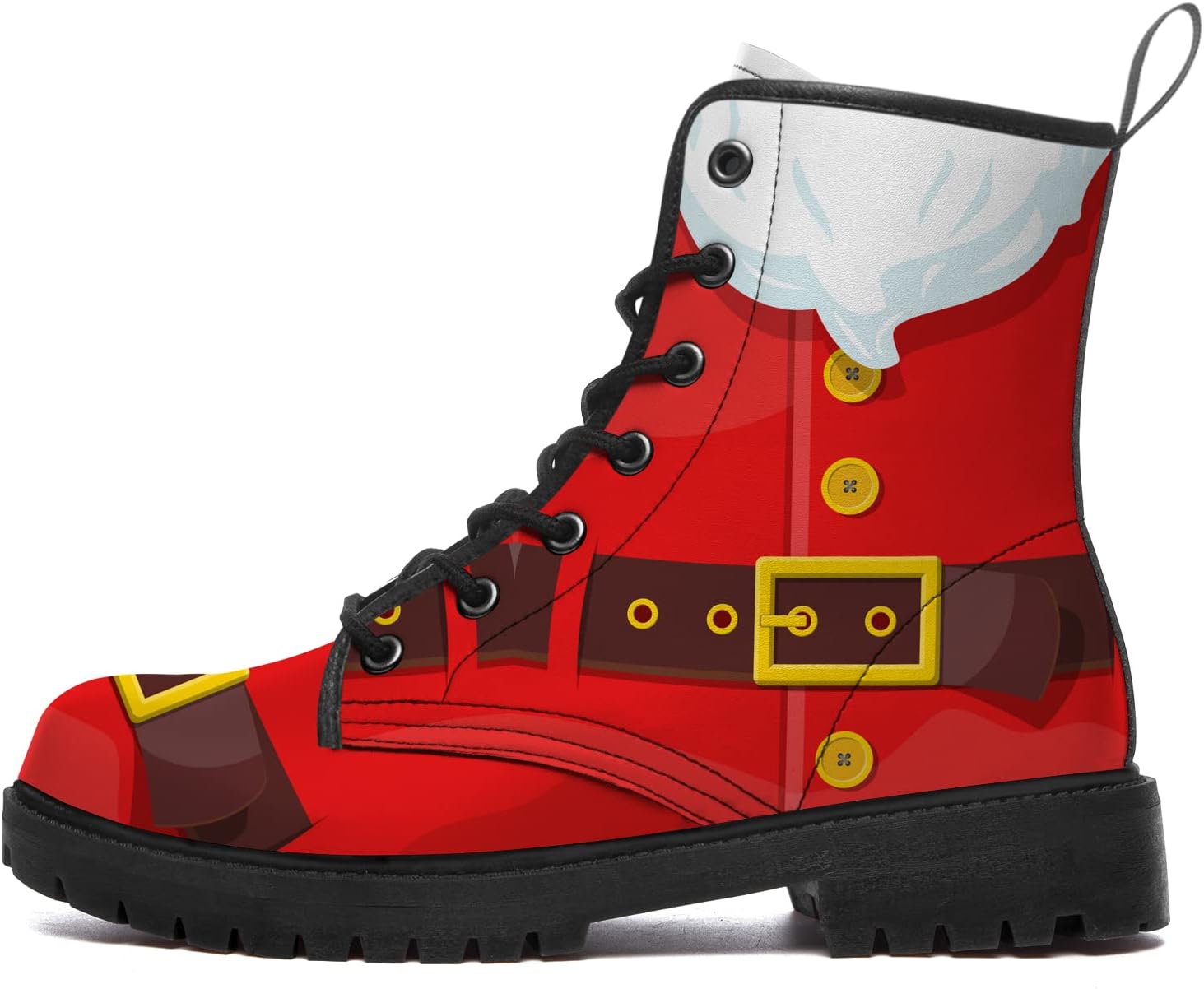 Рождественские ботинки для женщин и мужчин, боевые ботинки, кожаные ботильоны на шнуровке, подарки для нее и для него Generic, белый/красный/желтый
Рождественские ботинки для женщин и мужчин, боевые ботинки, кожаные ботильоны на шнуровке, подарки для нее и для него Generic, белый/красный/желтый