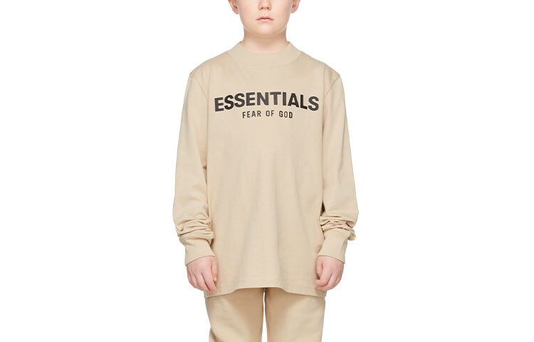 Детская футболка Fear Of God Essentials, бежевый
Детская футболка Fear Of God Essentials, бежевый