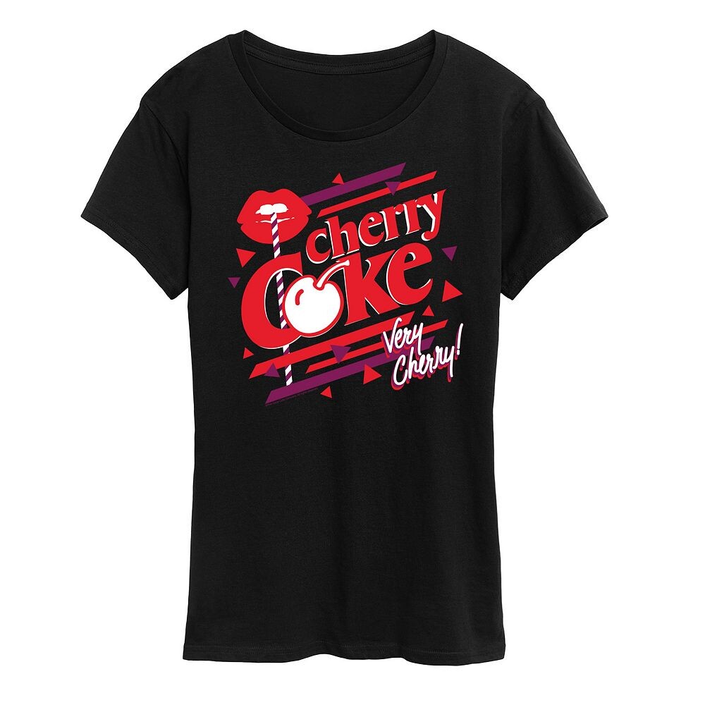 Женская футболка с рисунком Cherry Coke Very Cherry Licensed Character, черный
Женская футболка с рисунком Cherry Coke Very Cherry Licensed Character, черный
