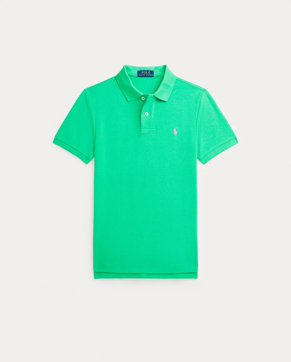 Рубашка поло для мальчиков из пике и вышитой лошадкой Polo Ralph Lauren, зеленый
Рубашка поло для мальчиков из пике и вышитой лошадкой Polo Ralph Lauren, зеленый