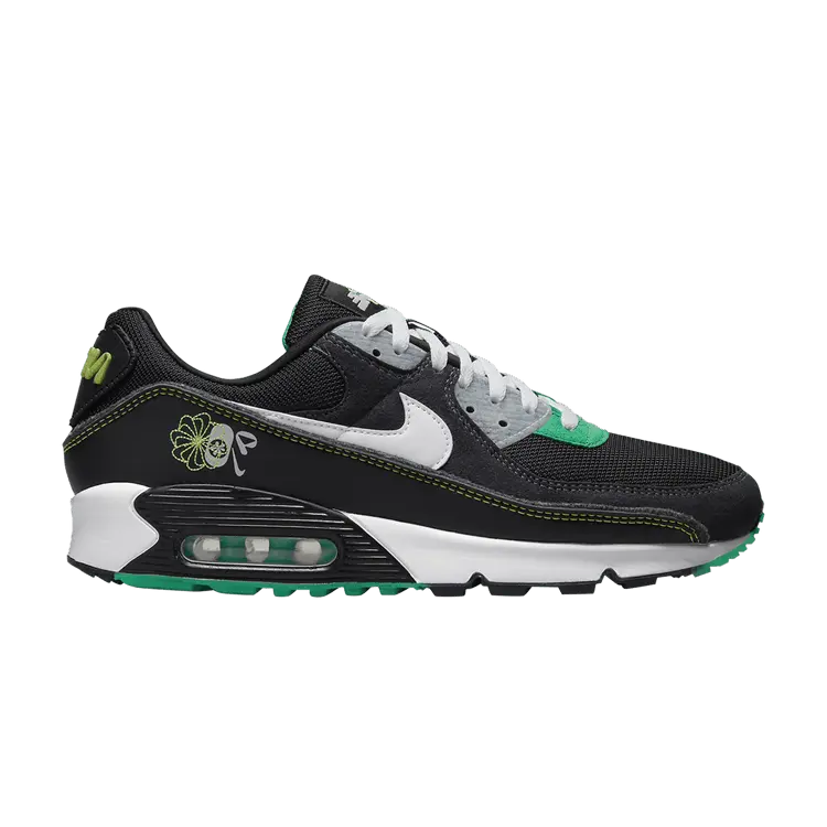 Кроссовки Nike Air Max 90 SE 'Swoosh Fiber - Black', черный
Кроссовки Nike Air Max 90 SE 'Swoosh Fiber - Black', черный