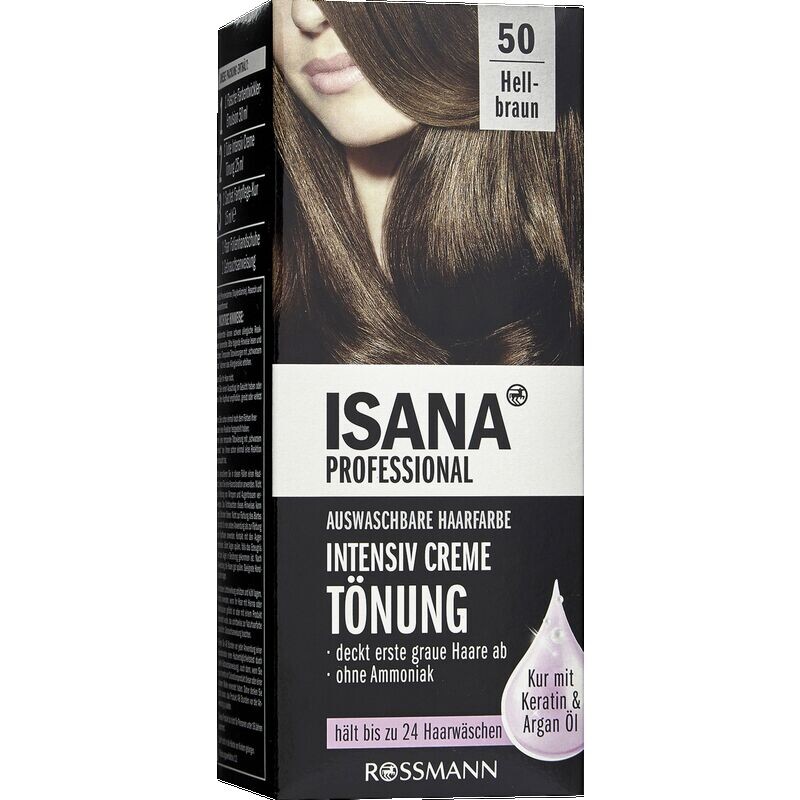 Интенсивный кремовый оттенок 50 русый ISANA, 1 шт.
Интенсивный кремовый оттенок 50 русый ISANA, 1 шт.