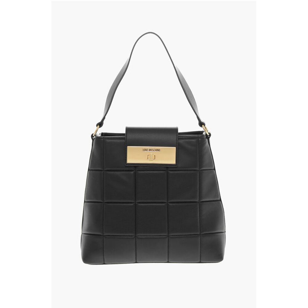 Сумка через плечо из стеганой искусственной кожи LOVE с поворотным замком Moschino, черный
Сумка через плечо из стеганой искусственной кожи LOVE с поворотным замком Moschino, черный