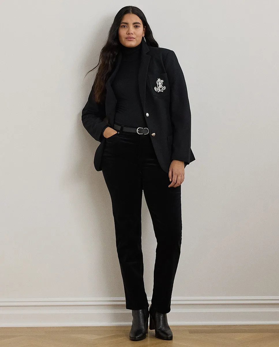 Женские прямые вельветовые брюки Lauren Ralph Lauren Woman, черный
Женские прямые вельветовые брюки Lauren Ralph Lauren Woman, черный