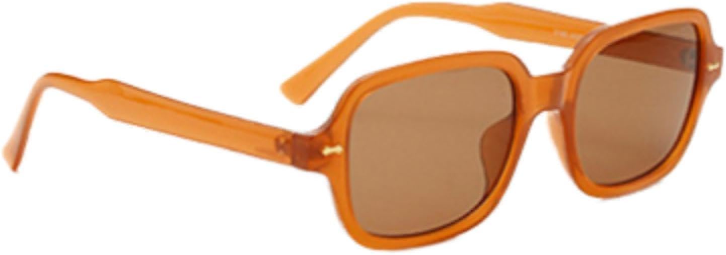 Солнцезащитные очки с защитой от УФ-излучения UV400 | Маленькая оправа, желтые, с заклепками | Для женщин и мужчин, для занятий спортом на открытом воздухе и вождения DSVIGF, Brown-brown
Солнцезащитные очки с защитой от УФ-излучения UV400 | Маленькая оправа, желтые, с заклепками | Для женщин и мужчин, для занятий спортом на открытом воздухе и вождения DSVIGF, Brown-brown