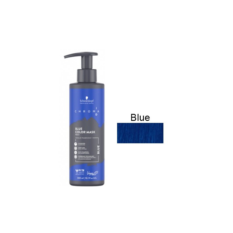 Schwarzkopf Chroma ID Blue (Синий) 300 мл
Schwarzkopf Chroma ID Blue (Синий) 300 мл