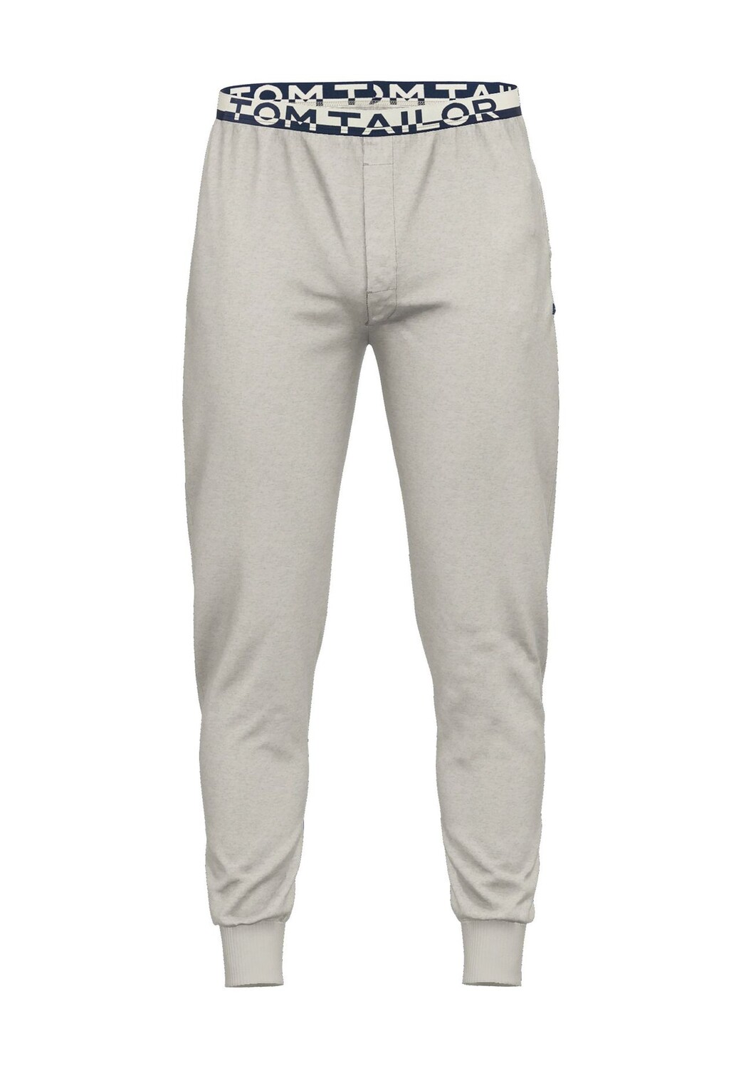 Мужские пижамные штаны M&M с логотипом на поясе TOM TAILOR, цвет Grau Mittel Melang 
Мужские пижамные штаны M&M с логотипом на поясе TOM TAILOR, цвет Grau Mittel Melang