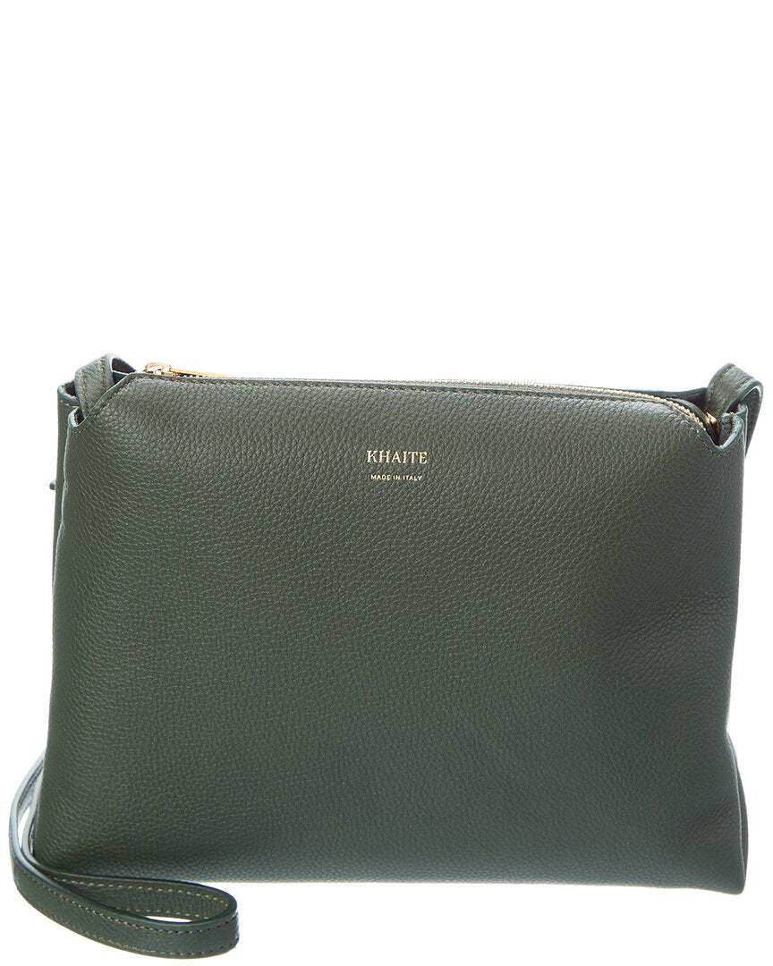 Сумка через плечо KHAITE Lina Medium из кожи, зеленый
Сумка через плечо KHAITE Lina Medium из кожи, зеленый