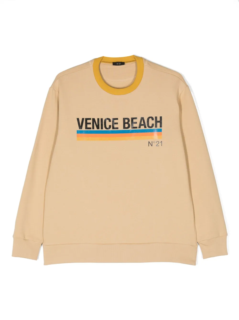 Толстовка с графичным принтом Nº21 Kids, нейтральный
Толстовка с графичным принтом Nº21 Kids, нейтральный