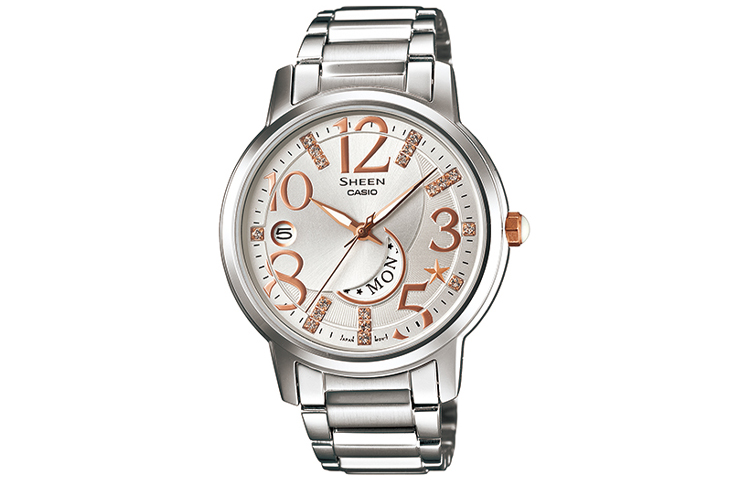 Женские часы SHEEN Silver SHE-4028D-7A CASIO
Женские часы SHEEN Silver SHE-4028D-7A CASIO