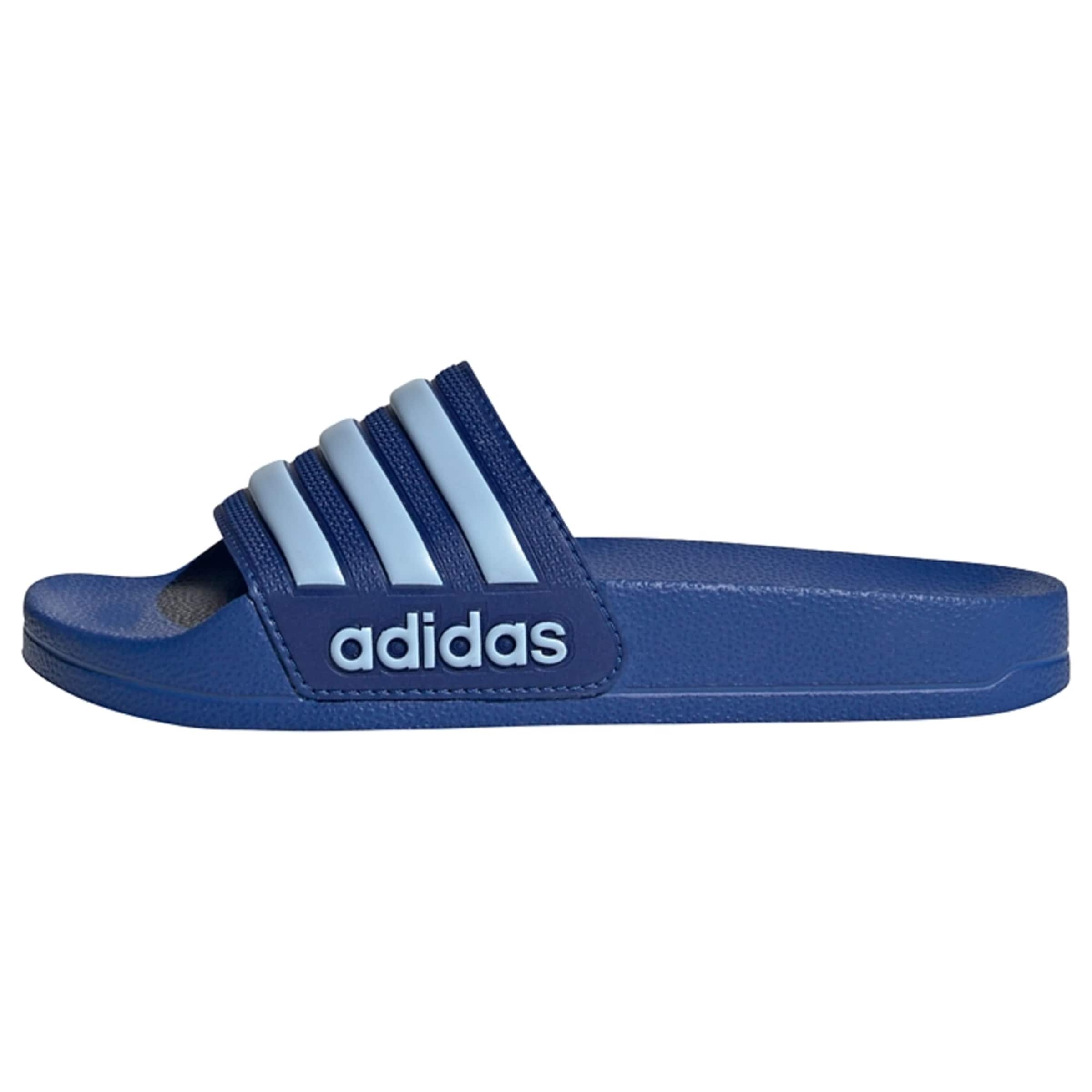 Adidas Performance Пляжные и бассейновые тапочки 'Adilette' в цвете Blue, Cobalt Blue, Pastel Blue
Adidas Performance Пляжные и бассейновые тапочки 'Adilette' в цвете Blue, Cobalt Blue, Pastel Blue