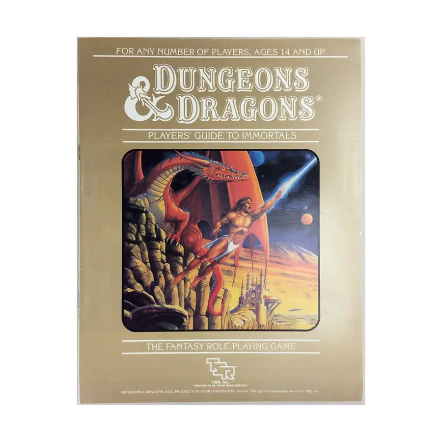 Immortals Rules Set - Player's Guide Only!, Basic Dungeons & Dragons (Original Edition) - Box Sets & Core Rules, мягкая обложка
Immortals Rules Set - Player's Guide Only!, Basic Dungeons & Dragons (Original Edition) - Box Sets & Core Rules, мягкая обложка