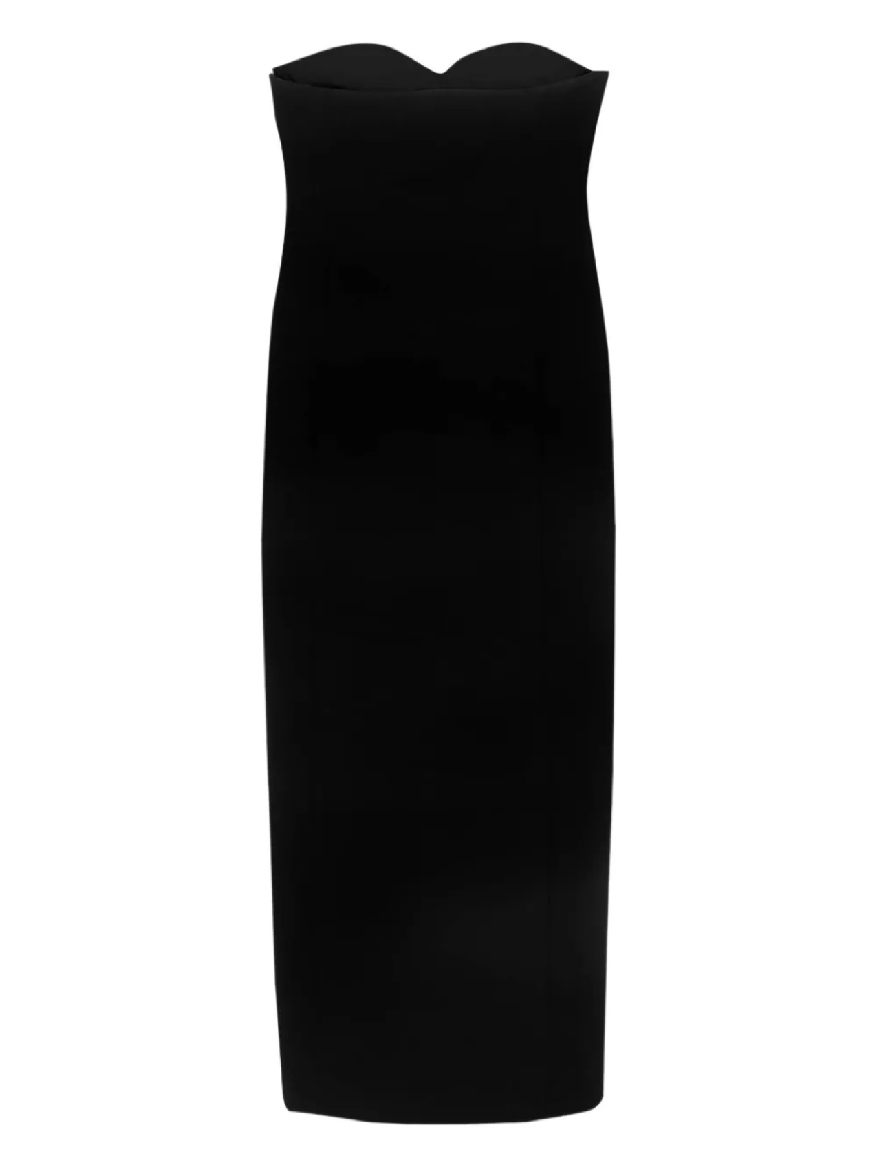 Платье миди без бретелек KHAITE, черный
Платье миди без бретелек KHAITE, черный