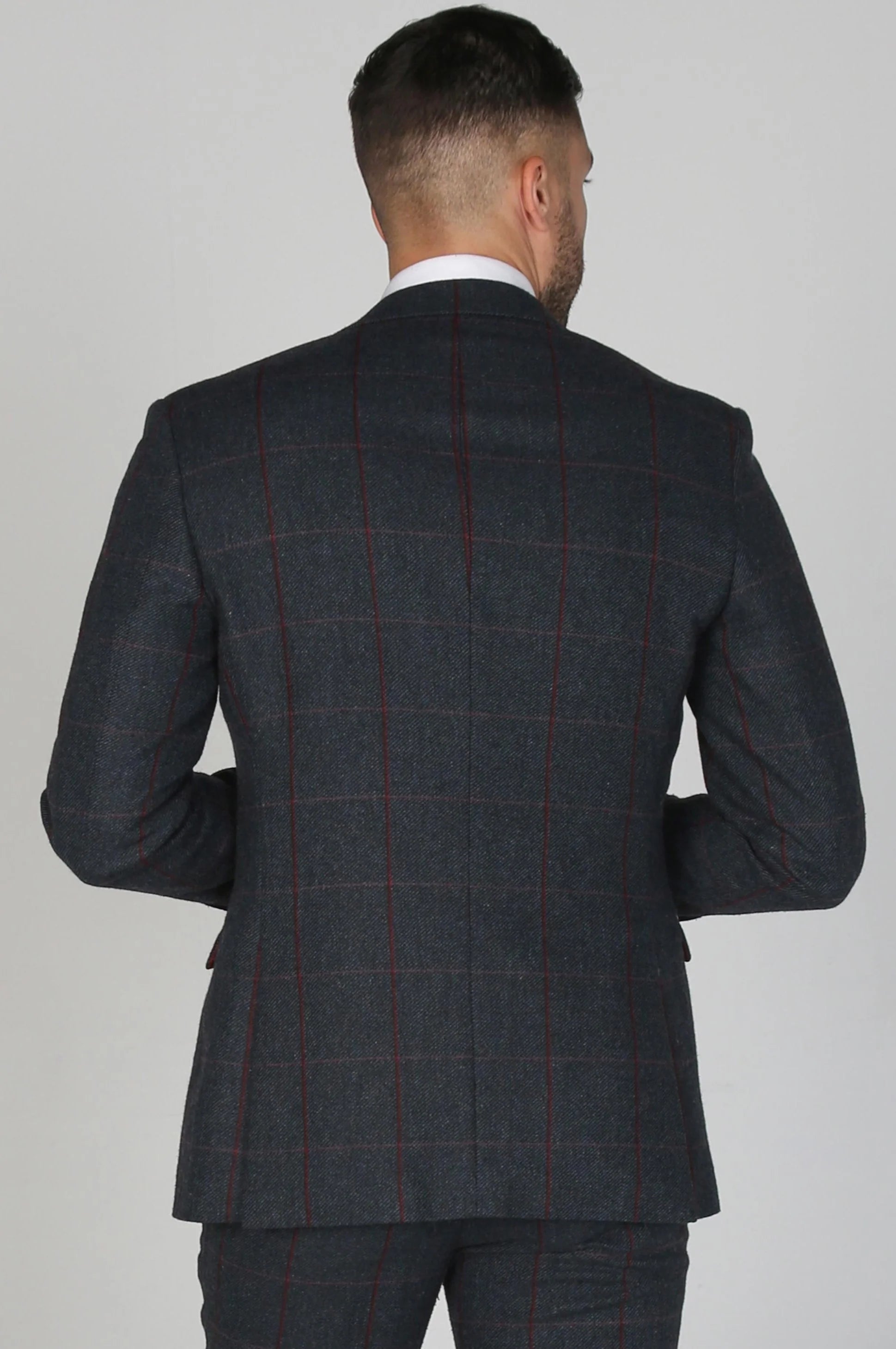 Мадрид - клетчатый твидовый блейзер Paul Andrew, темно-синий
Мадрид - клетчатый твидовый блейзер Paul Andrew, темно-синий