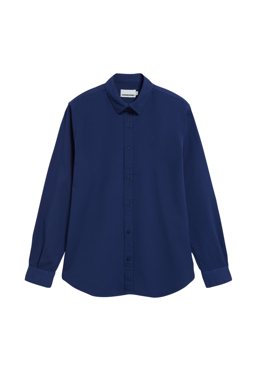 Рубашка на пуговицах Comfort fit ARMEDANGELS, синий
Рубашка на пуговицах Comfort fit ARMEDANGELS, синий
