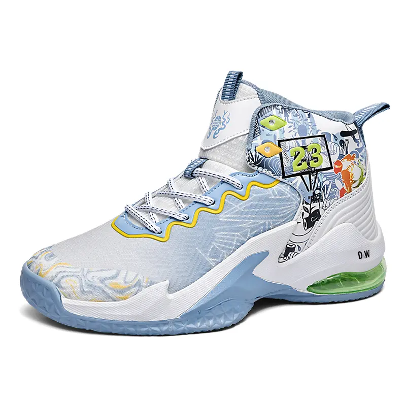 Баскетбольные кроссовки для детей и подростков со средним верхом, амортизирующие и устойчивые к истиранию D&W, белый/синий
Баскетбольные кроссовки для детей и подростков со средним верхом, амортизирующие и устойчивые к истиранию D&W, белый/синий