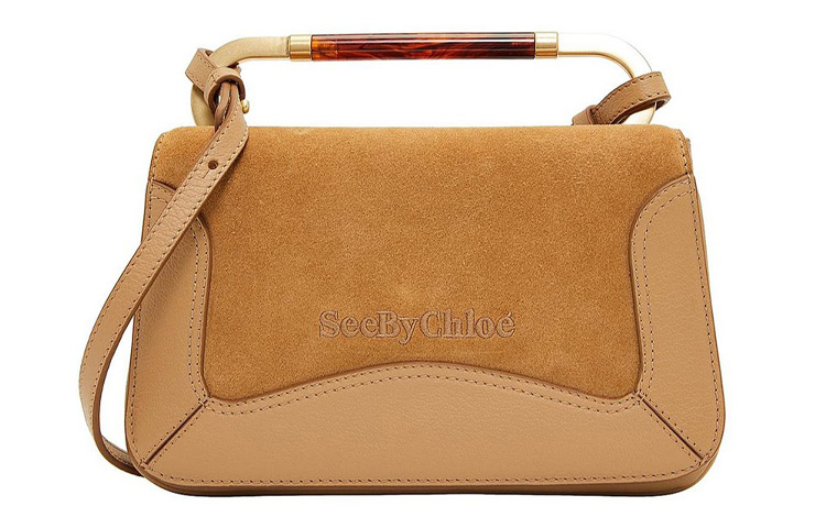 See By Chloe Коричневая кожаная сумка через плечо
See By Chloe Коричневая кожаная сумка через плечо