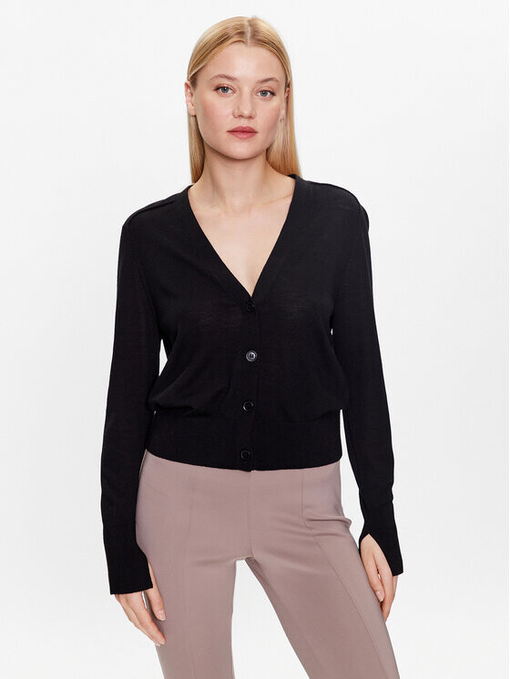 Кардиган приталенного кроя Calvin Klein, черный
Кардиган приталенного кроя Calvin Klein, черный