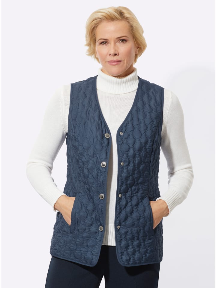 WITT WEIDEN Стеганый жилет дымчато-синего цвета
WITT WEIDEN Стеганый жилет дымчато-синего цвета