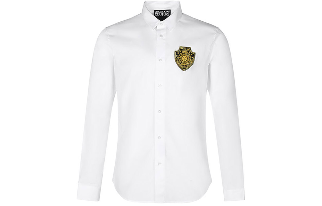 VERSACE JEANS COUTURE Белая мужская рубашка SS22
VERSACE JEANS COUTURE Белая мужская рубашка SS22