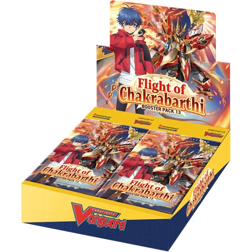 Карточная игра Cardfight!! Vanguard: Booster Box 13 – Flight Of Chakrabarthi Bushiroad
Карточная игра Cardfight!! Vanguard: Booster Box 13 – Flight Of Chakrabarthi Bushiroad