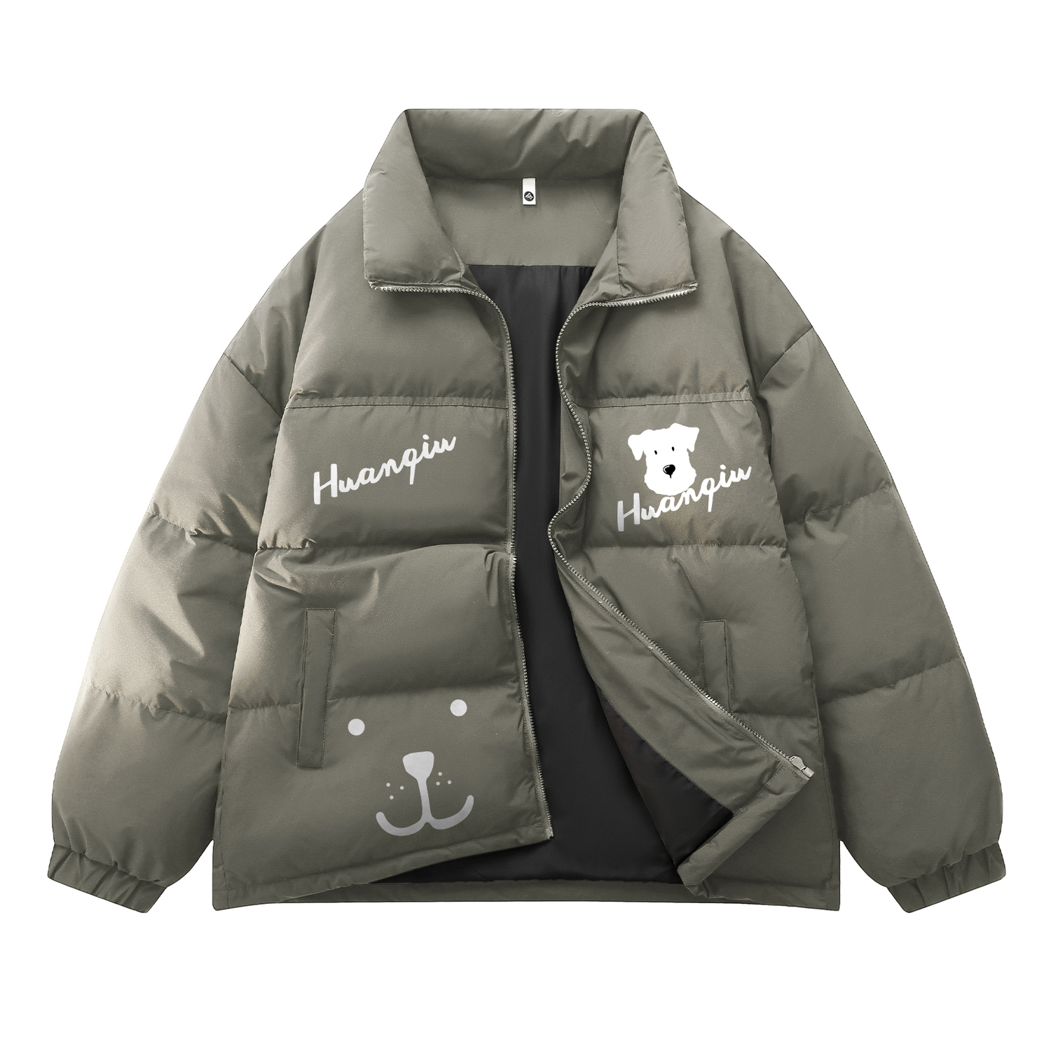 Пуховик Unisex с воротником стойкой утепленный HUANQIU, серый зеленый
Пуховик Unisex с воротником стойкой утепленный HUANQIU, серый зеленый