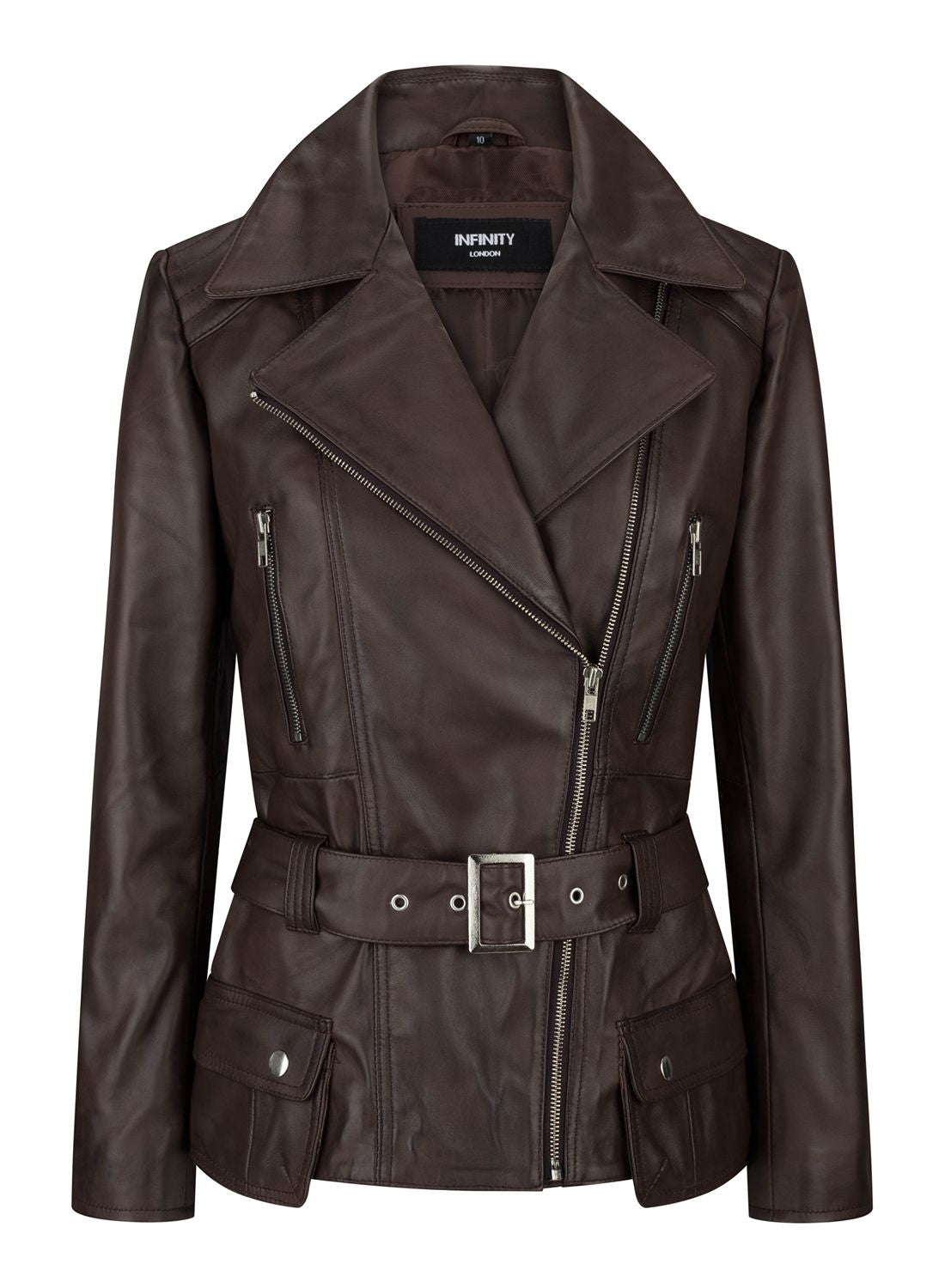 Приталенная куртка цвета загара с поясом TruClothing, коричневый
Приталенная куртка цвета загара с поясом TruClothing, коричневый