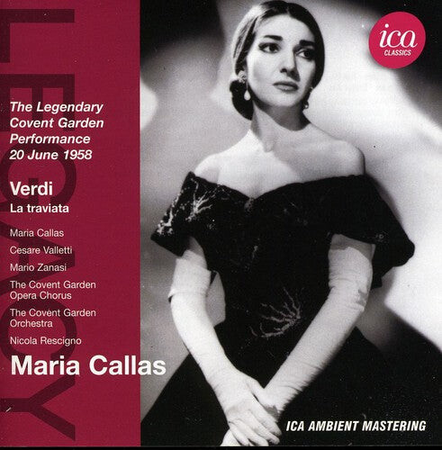 CD диск Verdi / Callas / Valletti / Cgoco / Rescigno: Traviata: Legendary Covent Garden Performance 1958
CD диск Verdi / Callas / Valletti / Cgoco / Rescigno: Traviata: Legendary Covent Garden Performance 1958