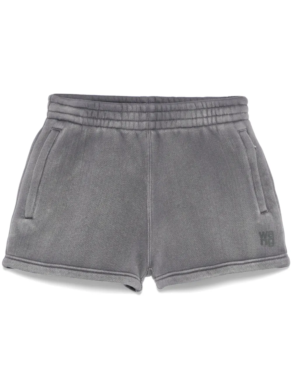 Короткие шорты с логотипом Alexander Wang, серый
Короткие шорты с логотипом Alexander Wang, серый