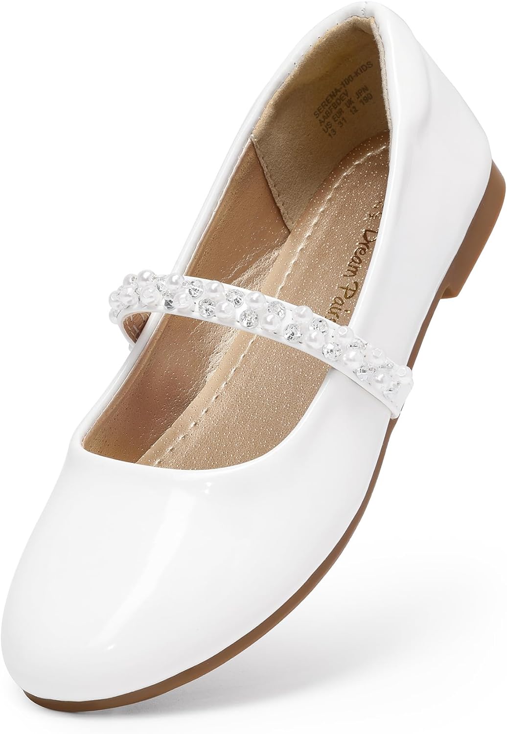 Туфли для девочек DREAM PAIRS Mary Jane Ballerina Flats для свадьбы, вечеринок (малыши/маленькие дети/старшие дети), белый
Туфли для девочек DREAM PAIRS Mary Jane Ballerina Flats для свадьбы, вечеринок (малыши/маленькие дети/старшие дети), белый