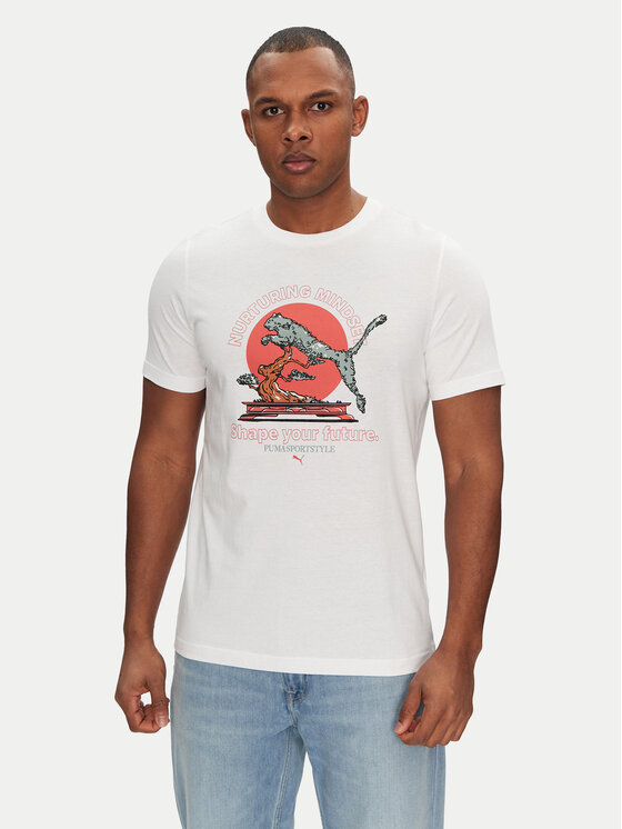 Футболка обычного кроя Bonsai 629634 Puma, белый 
Футболка обычного кроя Bonsai 629634 Puma, белый