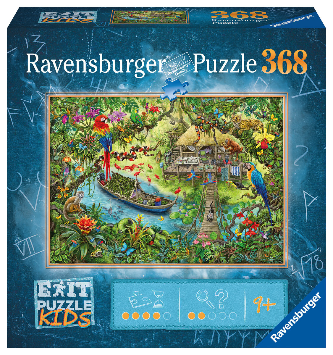 Ravensburger, пазл, Выход, Jungle Expedition, 368 шт. 
Ravensburger, пазл, Выход, Jungle Expedition, 368 шт.