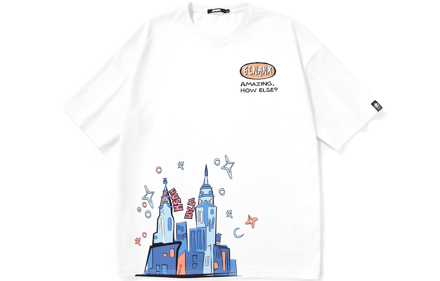 GENANX футболка унисекс, Белый
GENANX футболка унисекс, Белый