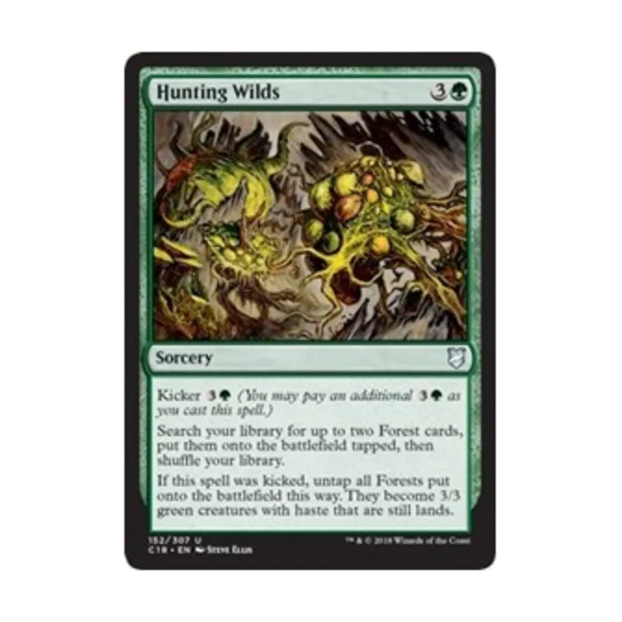 CCG Охотничьи дебри (U), MTG - Commander 2018 
CCG Охотничьи дебри (U), MTG - Commander 2018