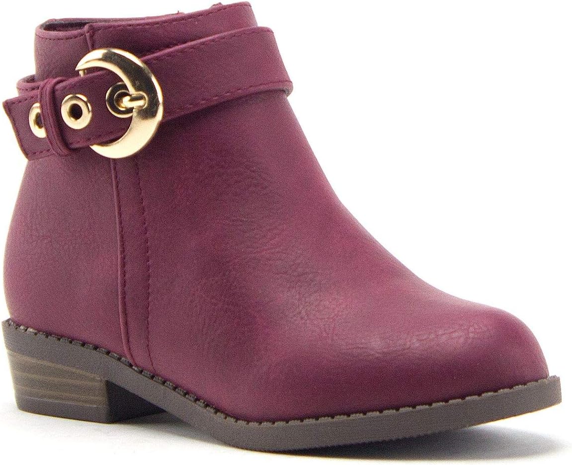 Детские модные ботинки Jazamé Little Girls Bella с молнией, круглым носком и высокой щиколоткой, Wine
Детские модные ботинки Jazamé Little Girls Bella с молнией, круглым носком и высокой щиколоткой, Wine