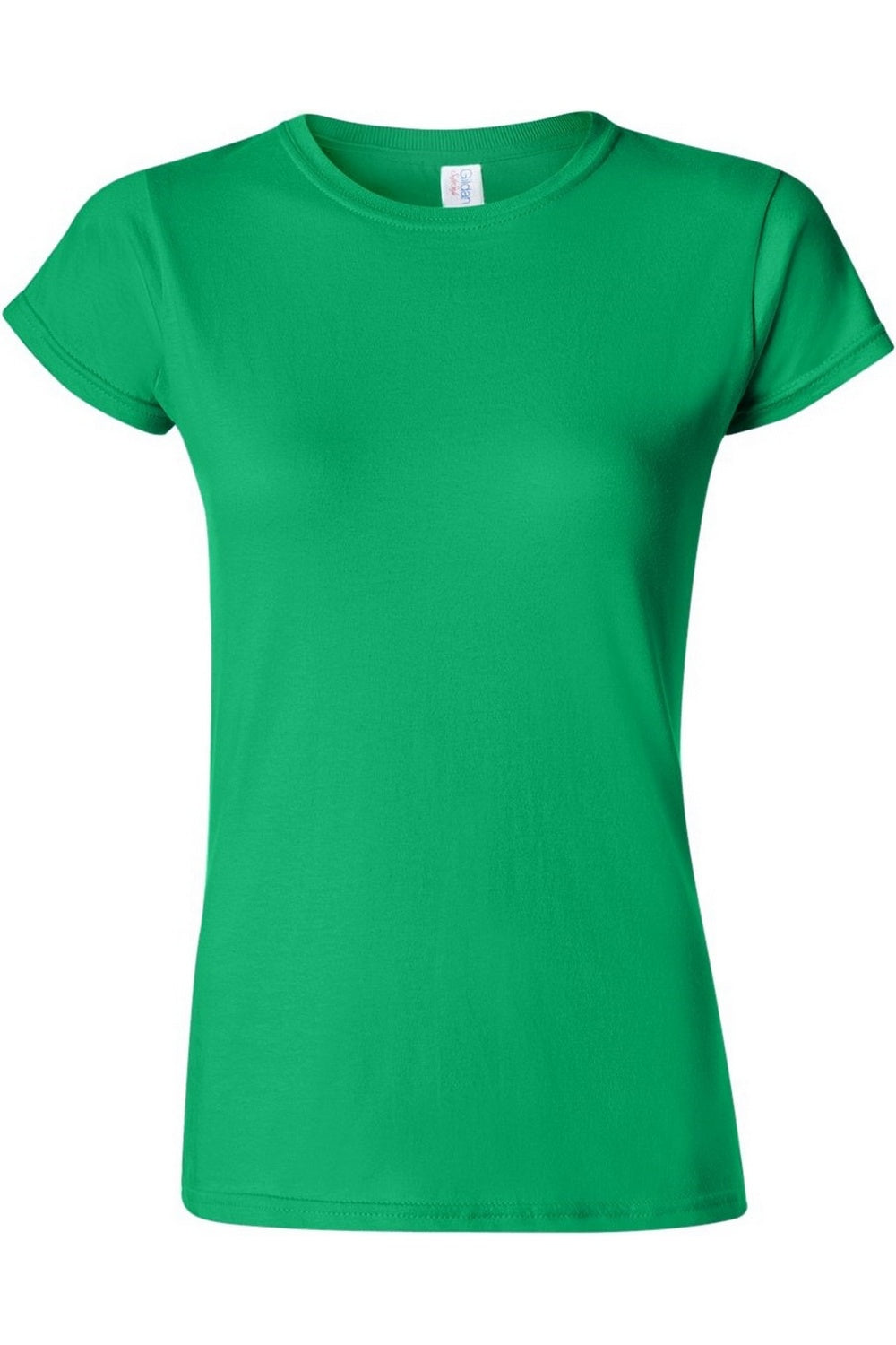 Футболка Gildan Ladies Soft Style с коротким рукавом, цвет irish green 
Футболка Gildan Ladies Soft Style с коротким рукавом, цвет irish green