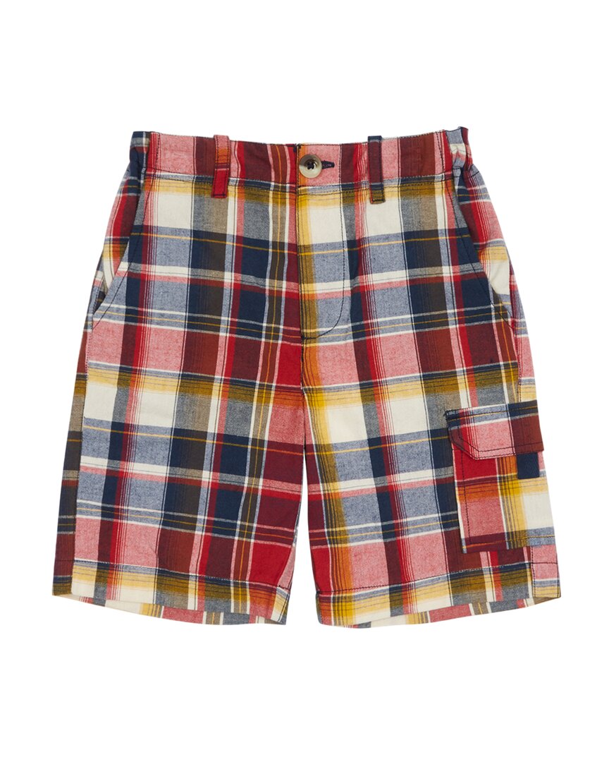 Шорты-карго Peek Kids Rocco в клетку, синий
Шорты-карго Peek Kids Rocco в клетку, синий