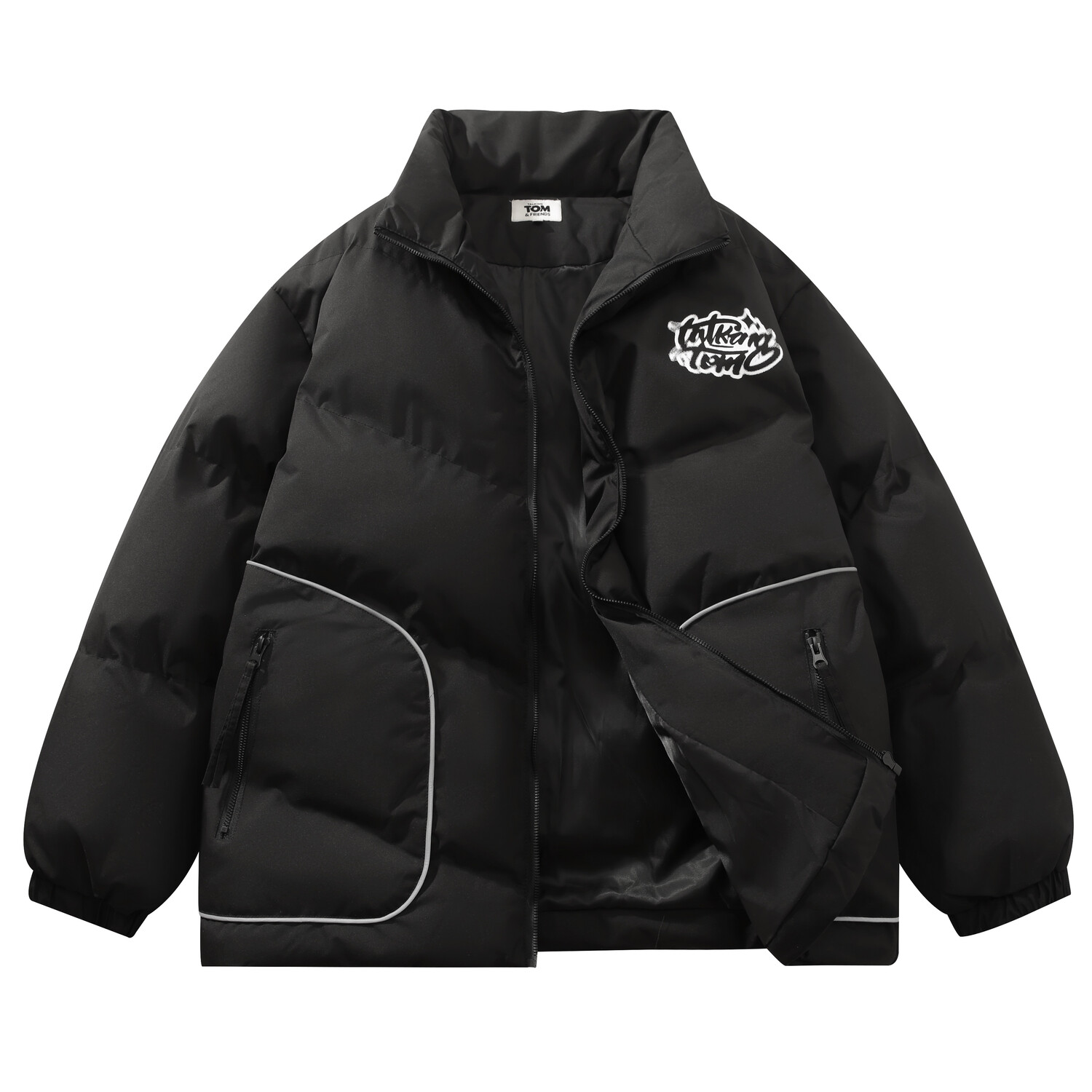 Talking Tom Стеганая куртка унисекс «ГОВОРЯЩИЙ ТОМ», Черный
Talking Tom Стеганая куртка унисекс «ГОВОРЯЩИЙ ТОМ», Черный