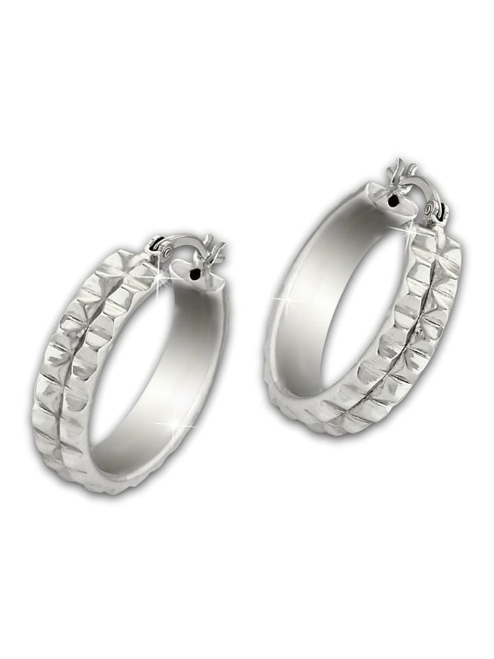 SilberDream Серьги-кольца из серебра 925 пробы в стиле панк-рок
SilberDream Серьги-кольца из серебра 925 пробы в стиле панк-рок