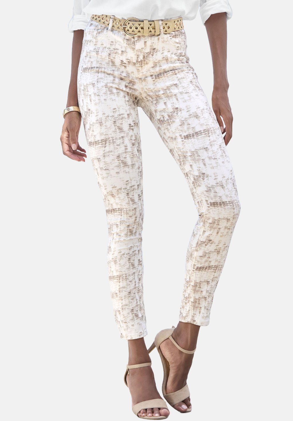 Пояс LASCANA, бежевый
Пояс LASCANA, бежевый