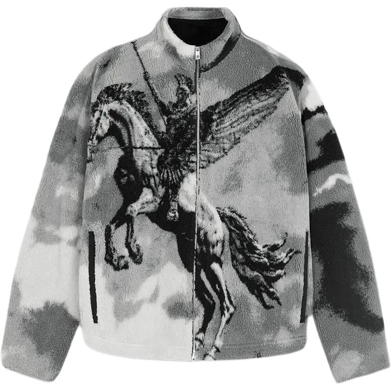 Флисовая куртка с принтом талисмана REPRESENT, разноцветная
Флисовая куртка с принтом талисмана REPRESENT, разноцветная