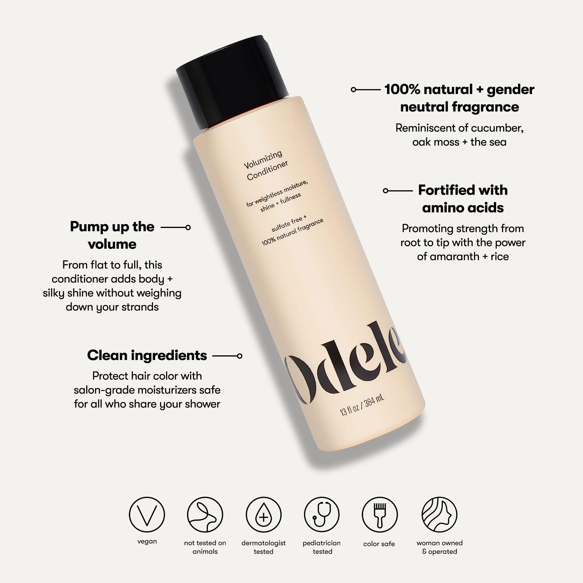 Кондиционер для придания объема и пышности Odele, 13.0 oz
Кондиционер для придания объема и пышности Odele, 13.0 oz