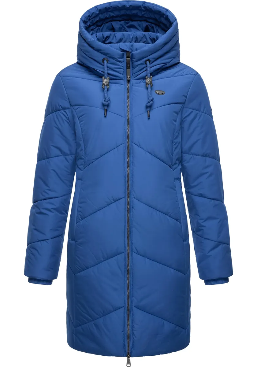 Стеганое пальто Ragwear "Novista", стильное зимнее пальто с зигзагообразным узором и большим капюшоном, синий
Стеганое пальто Ragwear "Novista", стильное зимнее пальто с зигзагообразным узором и большим капюшоном, синий